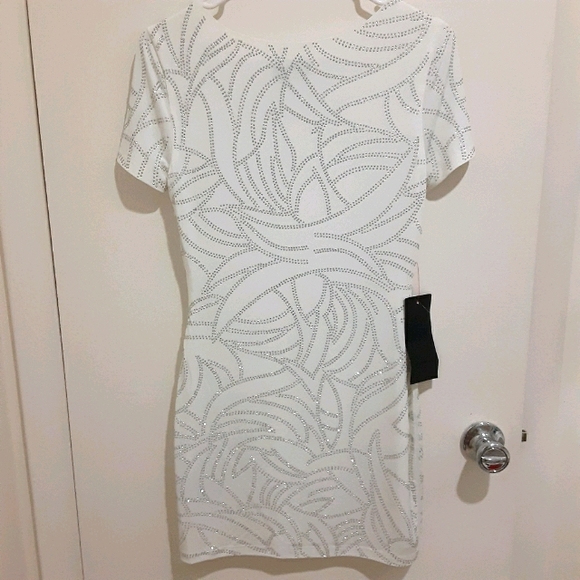 SOLD BEBE Sparkle Dress NWT - Picture 2 of 9